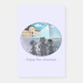 Louvre Notes 4" x 6" - Enjoy Post-it Klebezettel