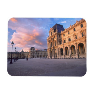 Louvre, Paris, Frankreich Magnet
