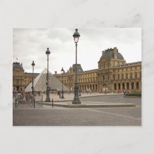 Louvre. Paris, Frankreich Postkarte