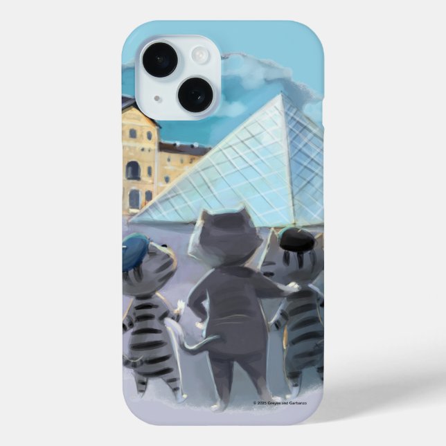Louvre Phone Case (Various) (Rückseite)