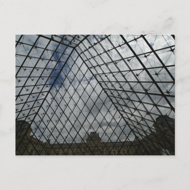 Louvre Postcard Postkarte (Vorderseite)