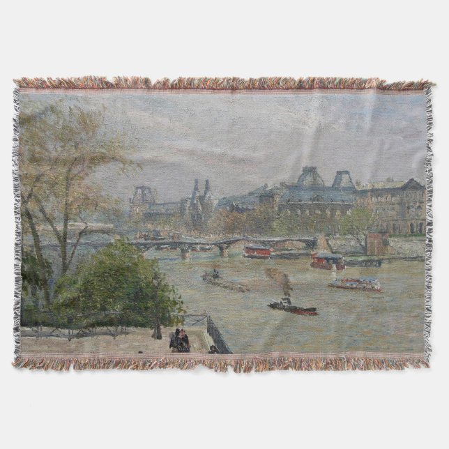 Louvre, Spring Camille Pissarro Decke (Vorderseite)