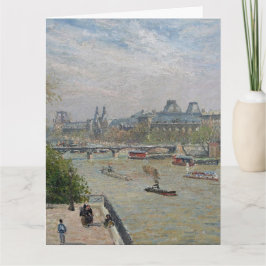 Louvre, Spring Camille Pissarro Karte