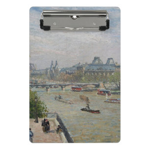 Louvre, Spring Camille Pissarro Mini Klemmbrett