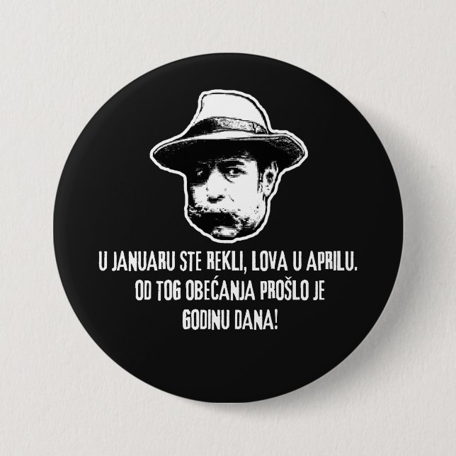 Lova U Aprilu  Button (Vorderseite)