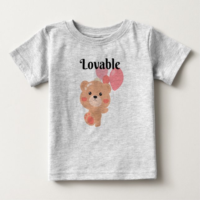 Lovable Baby Fine Jersey T - Shirt (Vorderseite)