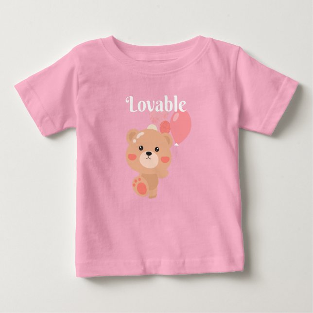 Lovable Baby Fine Jersey T - Shirt (Vorderseite)