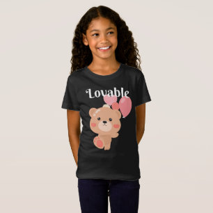 Lovable Girls' Fine Jersey T - Shirt