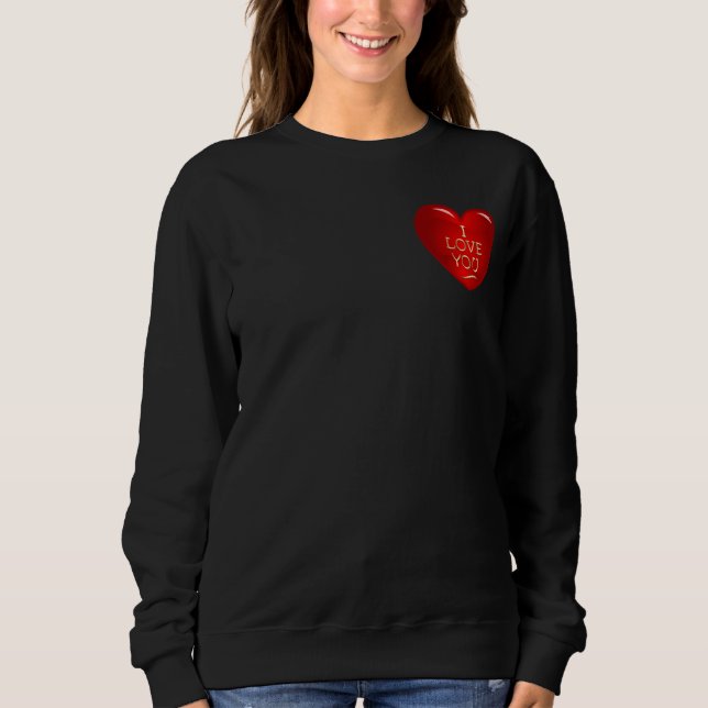 Love 2 sweatshirt (Vorderseite)