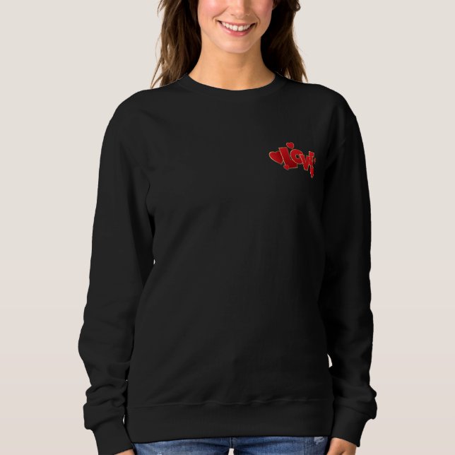 Love 2 sweatshirt (Vorderseite)