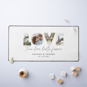 Love 4 photo simple moderne cadeau personnalisé