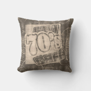 Love 70's Cafe Vintage - Coussin