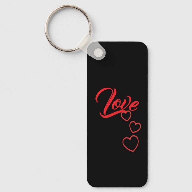 Love Acrylic Keychain Schlüsselanhänger (Vorderseite)