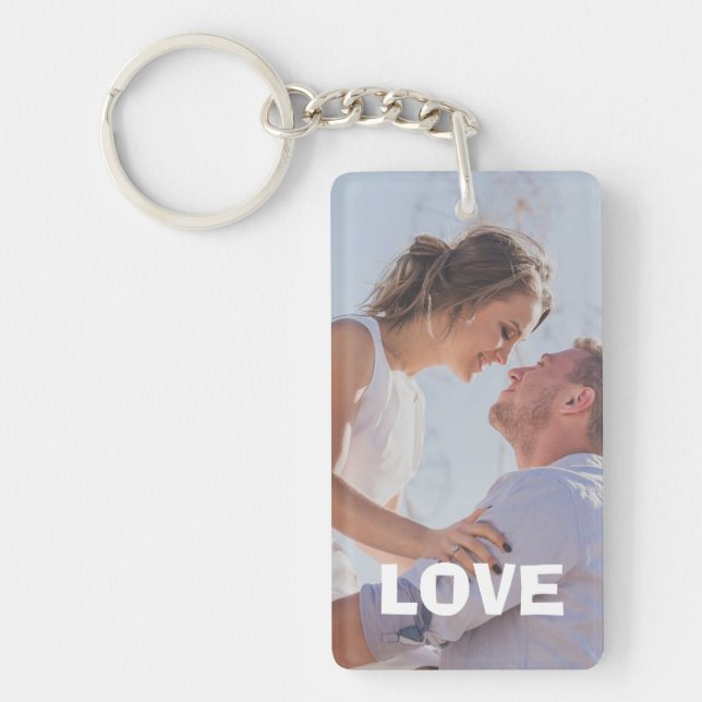 Love Always & Forever Porte - clé photo personnali (Devant)