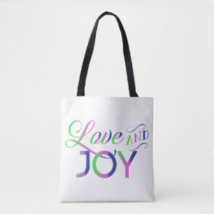 Love And Joy Colorful Tasche