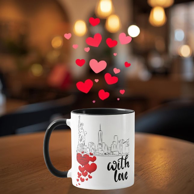 Love and Monument Personalized Mug Tasse (Von Creator hochgeladen)