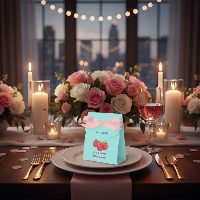 Love and Thanks Raspberry Custom  Geschenkschachtel (Von Creator hochgeladen)