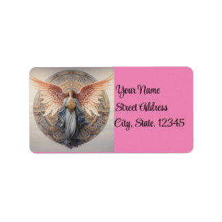 Love Angel Return Address Label Adressaufkleber