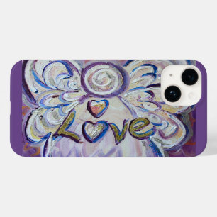 Love Angel Word Art coque iphone personnalisé