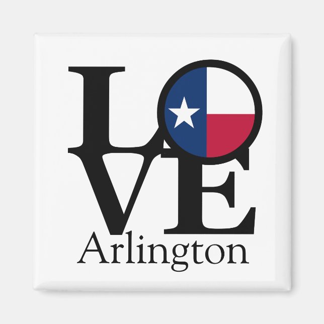 LOVE Arlington Magnet (Devant)