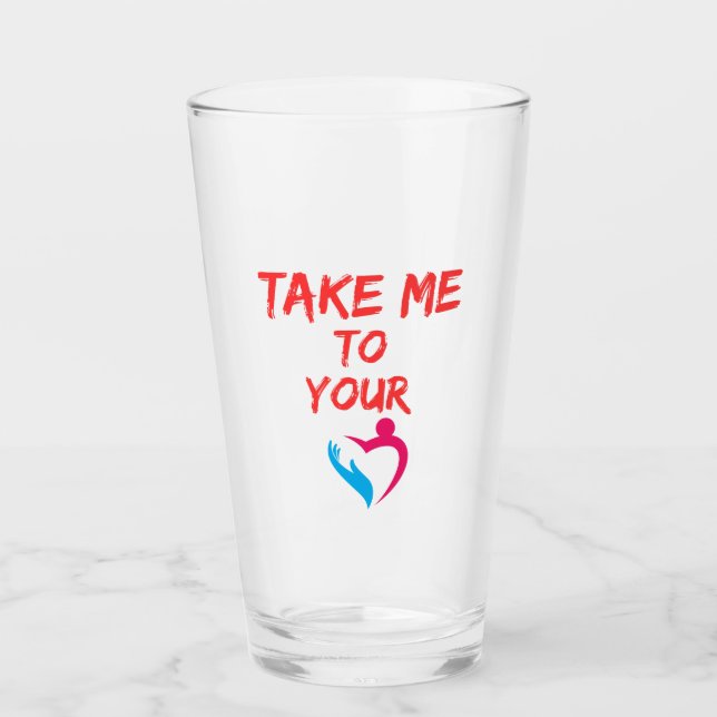 Love Arms Cup Glas (Vorderseite)