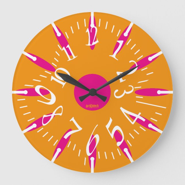 LOVE ART KLOCK DEFORMED DAKILIANO BY MASANSER GROßE WANDUHR (Vorderseite)