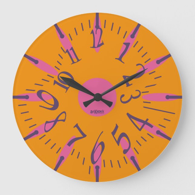 LOVE ART KLOCK DEFORMED DAKILIANO BY MASANSER GROßE WANDUHR (Vorderseite)