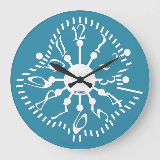 LOVE ART KLOCK DEFORMED DAKILIANO BY MASANSER GROßE WANDUHR (Vorderseite)