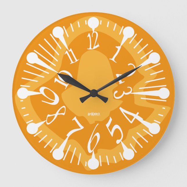 LOVE ART KLOCK DEFORMED DAKILIANO BY MASANSER GROßE WANDUHR (Vorderseite)