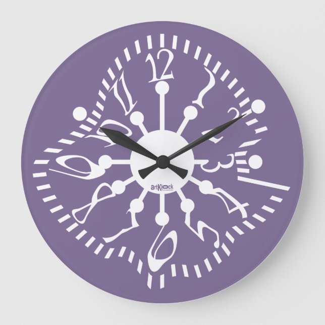 LOVE ART KLOCK DEFORMED DAKILIANO BY MASANSER GROßE WANDUHR (Vorderseite)