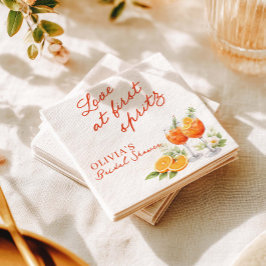 Love At First Spritz Bridal Shower Serviette