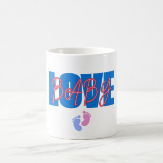 Love Baby Minimal mug Kaffeetasse