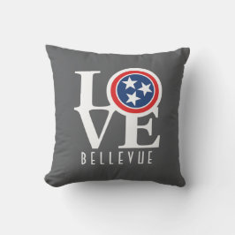 LOVE Bellevue Tennessee Kissen