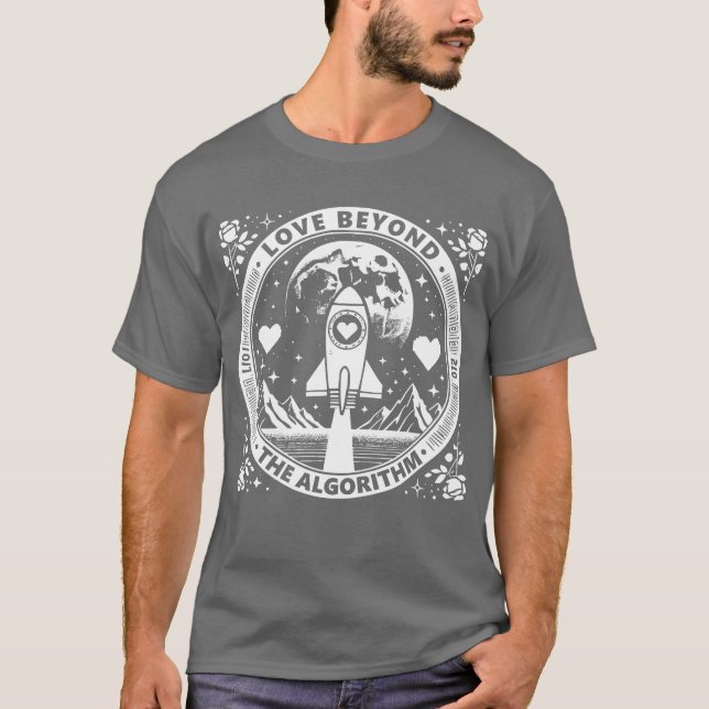 Love Beyond the Algorithm friends T-Shirt (Vorderseite)