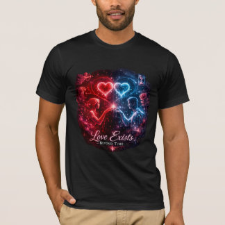 Love Beyond Time – Futuristic Valentine’s Day  T-Shirt