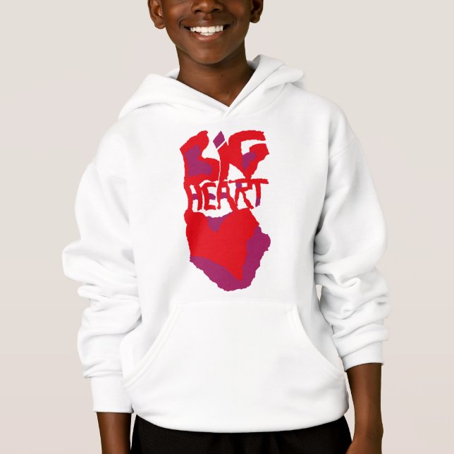 Love.Big heart/Corazon Grande love by Masanser pix Hoodie (Vorderseite)