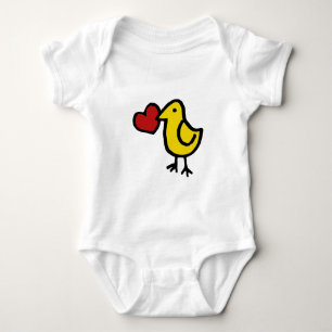 Love Bird Baby Strampler