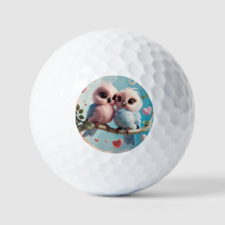 Love Bird Golfball
