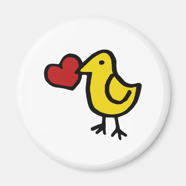 Love Bird Magnet (Vorne)