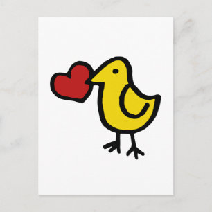 Love Bird Postkarte