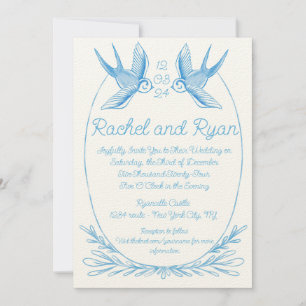 Love Bird Wedding Invite Einladung
