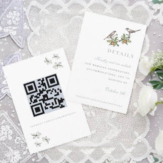 Love Birds Enclosure Card Begleitkarte