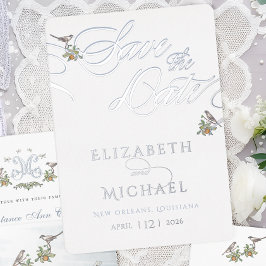 Love Birds Foil Save the Date Folieneinladung