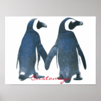 Love Birds Penguin Couple Thunder_Cove