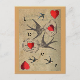 Love Birds Postkarte
