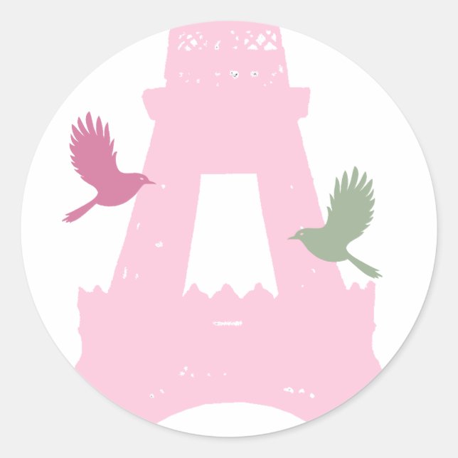 Love Birds Sticker (Vorderseite)