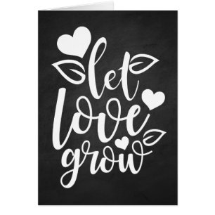 Love Black Chalkboard Penser à vous Mariage