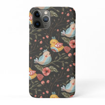 Love Boho Birds Blumenmuster