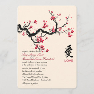 Love Branch Lesbian Faire-part de mariage personna