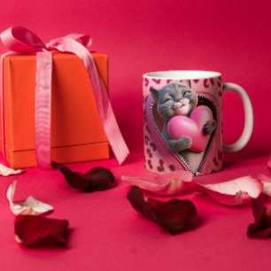 Love Brew : Mug de café personnalisé de la Saint-V